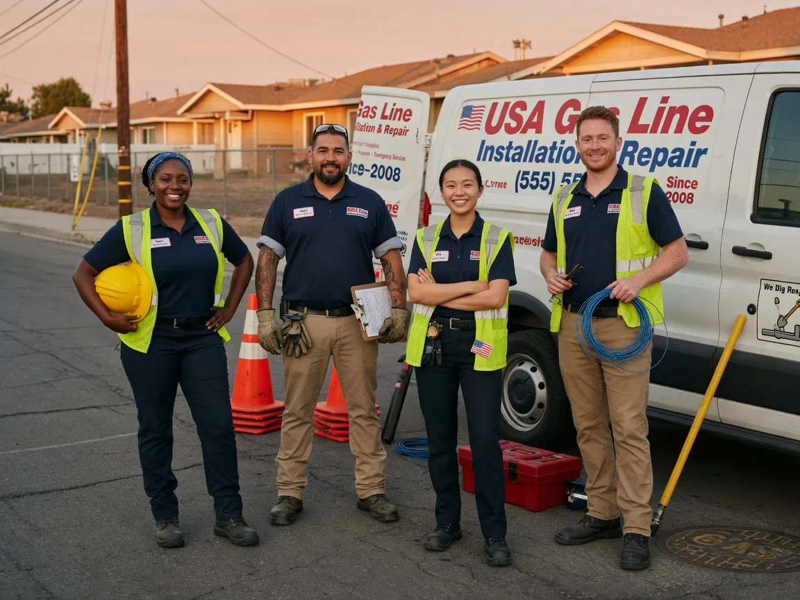 Gas Line Installation company in Carrington, ND